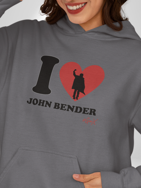 I Love John Bender Hoodie
