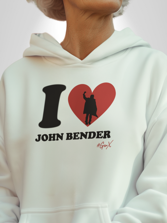 I Love John Bender Hoodie