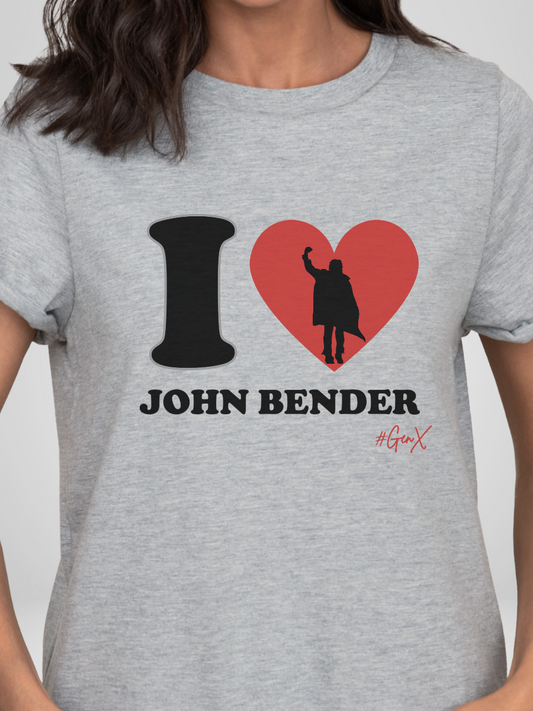 I Love John Bender Tee