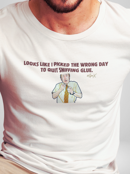 Airplane Sniffing Glue Tee