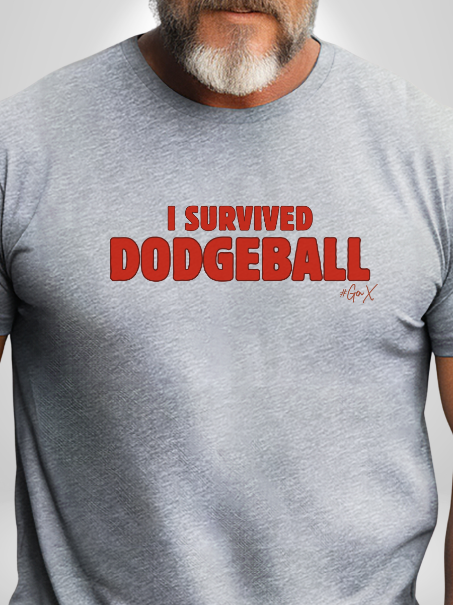 I Survived Dodgeball Tee