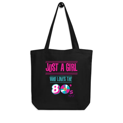 Just a Girl 80s Tote