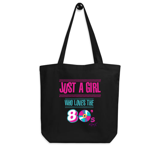 Just a Girl 80s Tote